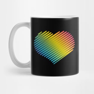 Rainbow Heart (Love) Mug